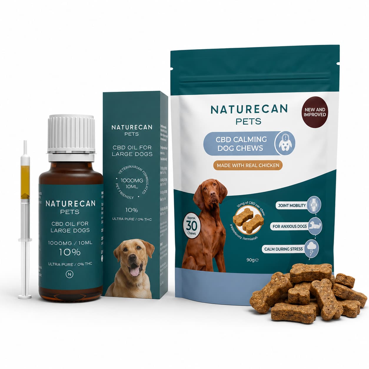 CBD Bundle für Hunde für innere Ruhe