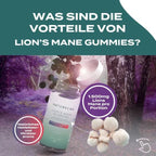 Löwenmähne-Pilz Gummibärchen (Lion's Mane)
