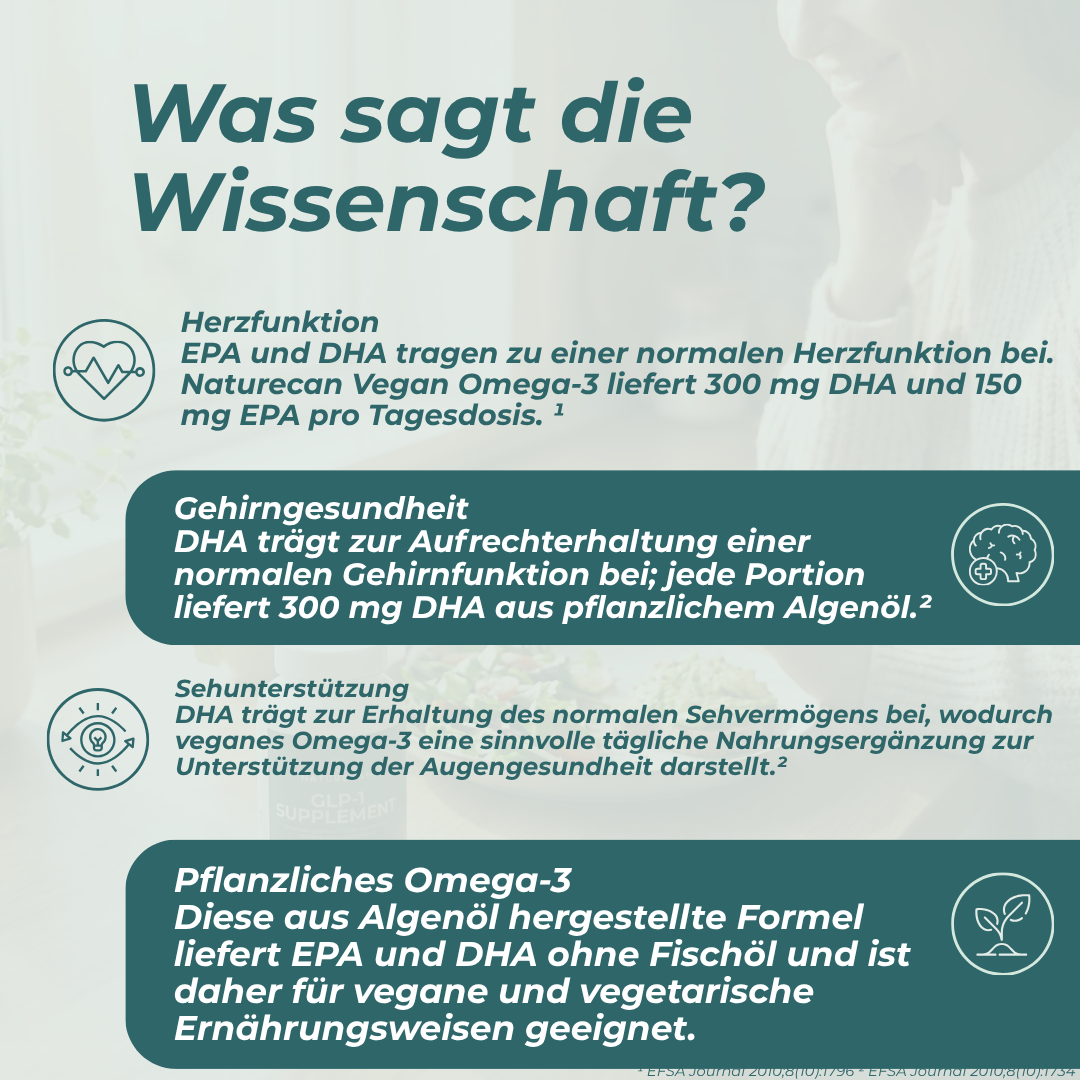 Vegane Omega-3 Kapseln