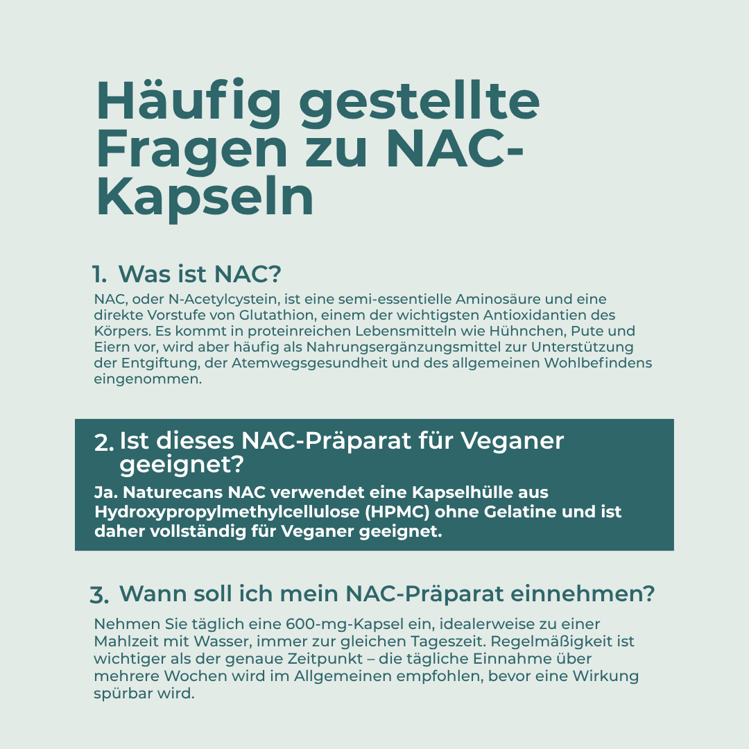 NAC Kapseln