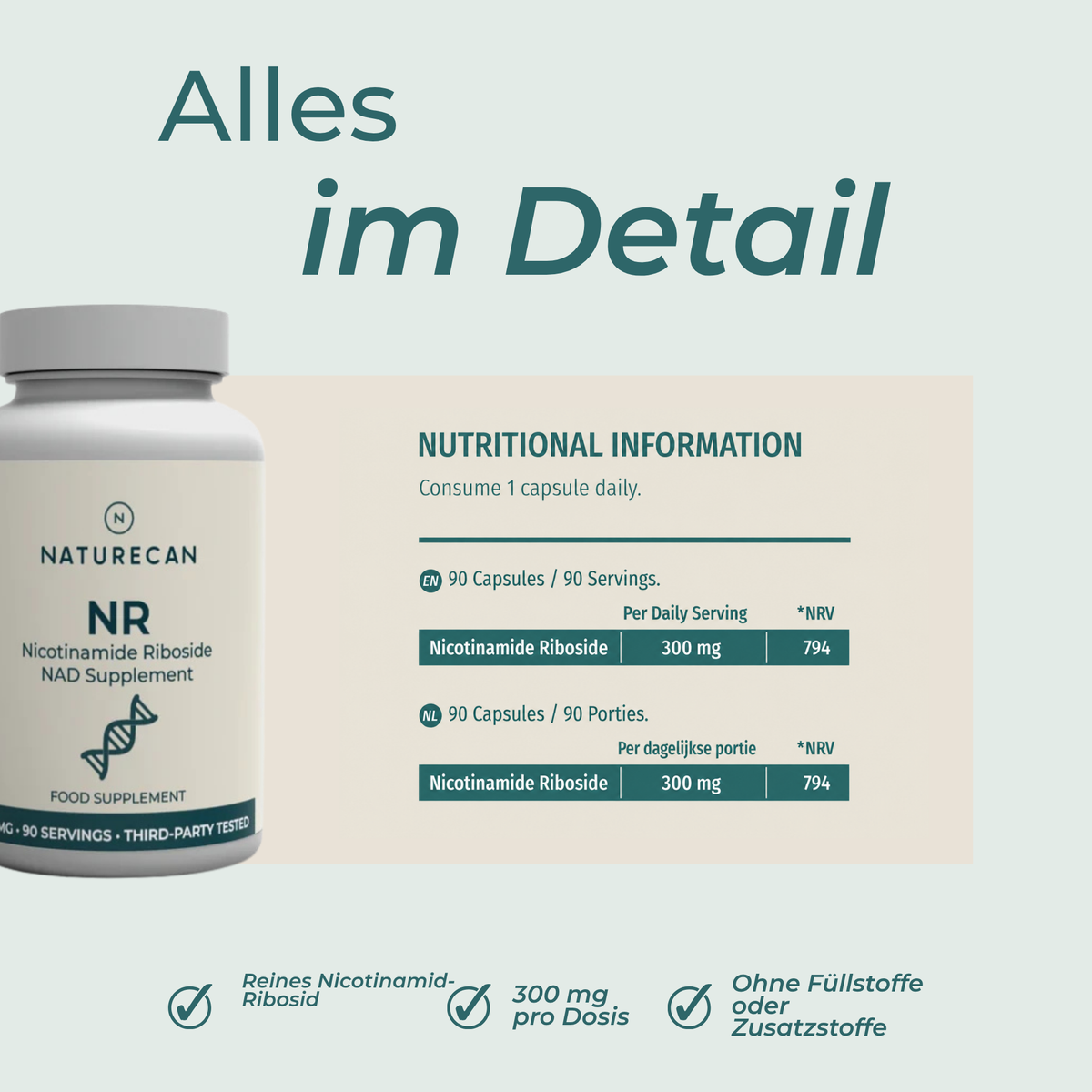 Supplément NAD (NR)