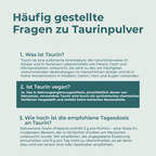 Taurin Pulver