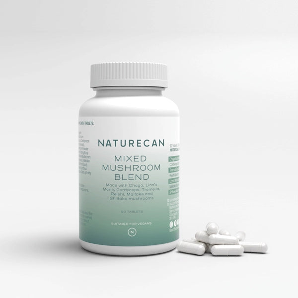 Vital-Pilz-Komplex mit Lions Mane, Chaga und Reishi