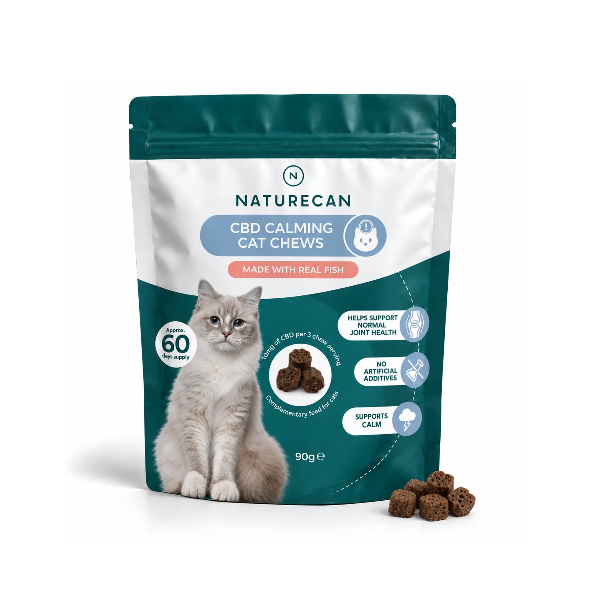 CBD-Leckerlis zur Beruhigung von Katzen