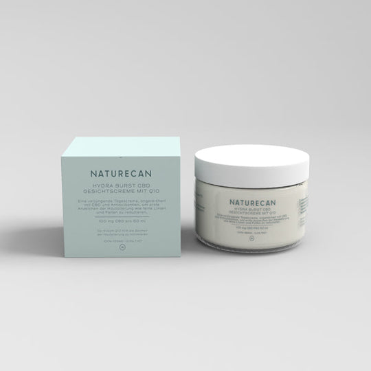CBD Gesichtspflege mit Q10 Naturecan